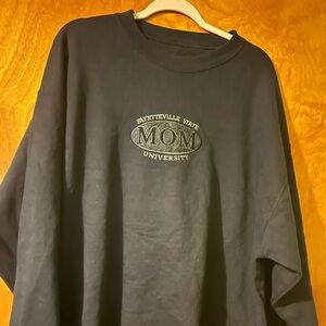 Jansport Fayetteville state Broncos FSU mom navy sweatshirt XL hbcu